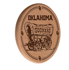 Oklahoma Sooners Engraved Wood Sign