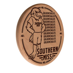 University of Southern Miss Golden Eagles Laser Engraved Wood Sign