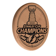 Tampa Bay Lightning 2020 Stanley Cup Championship Engraved Wood Sign