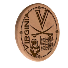Virginia Cavaliers Engraved Wood Sign