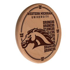 Western Michigan University Broncos Laser Engraved Wood Sign