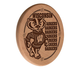 University of Wisconsin Badgers Engraved Wood Sign