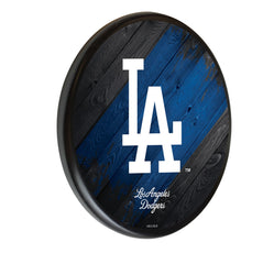 MLB's LA Dodgers Logo Digitally Printed Wooden Sign Wall Decor from Holland Bar Stool Co.