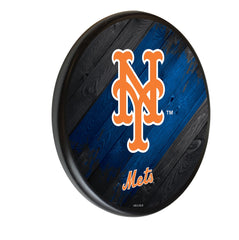 MLB's New York Mets Logo Digitally Printed Wooden Sign Wall Decor from Holland Bar Stool Co.
