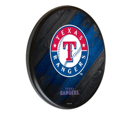 MLB's Texas Rangers Logo Digitally Printed Wooden Sign Wall Decor from Holland Bar Stool Co.