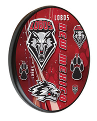 University of New Mexico Lobos Printed Wood Sign