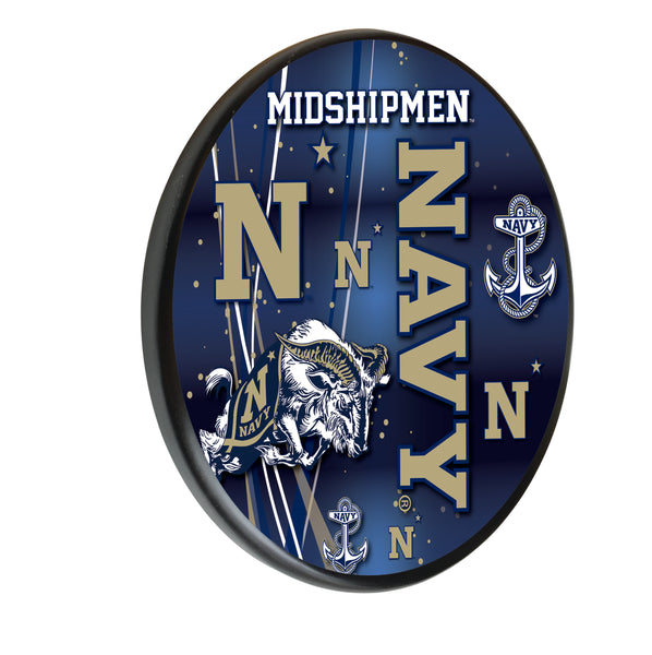 US Navy Midshipmen Academy Printed Wood Sign