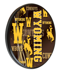 Wyoming Cowboys Printed Wood Sign